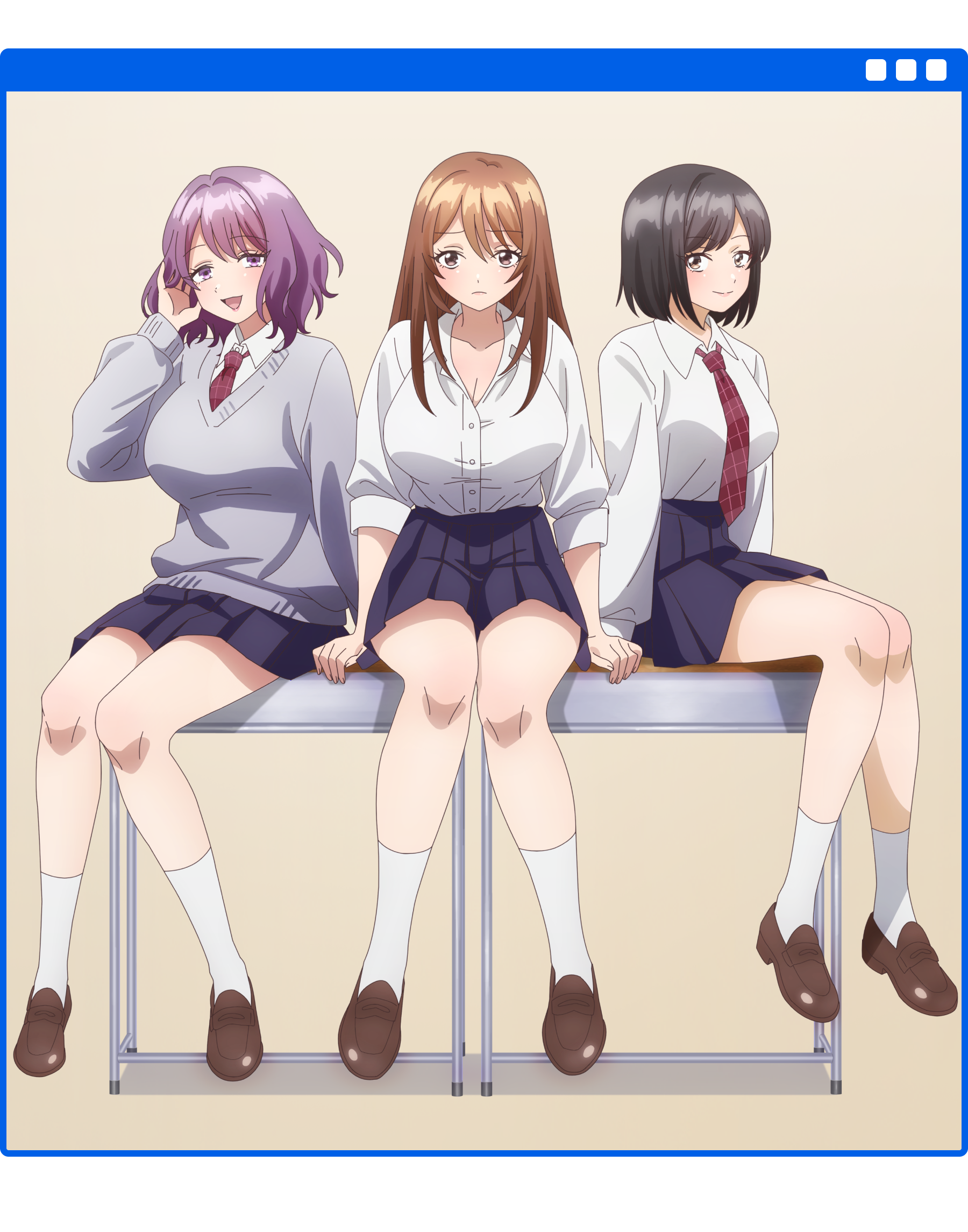 マウスカーソルで現実を操作できるようになったので、女の子をいっぱいクリックしまーすキービジュアル